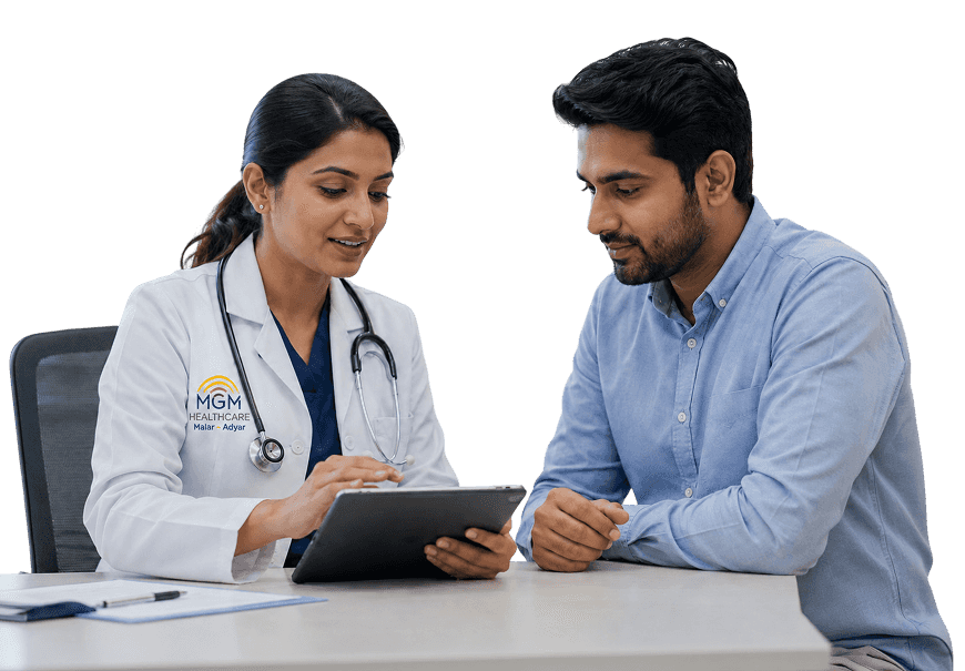 Doctor and patient
